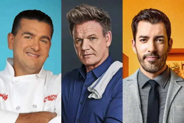 Sete programas do Home & Health para assistir na Max. Montagem com três homens - Metrópoles