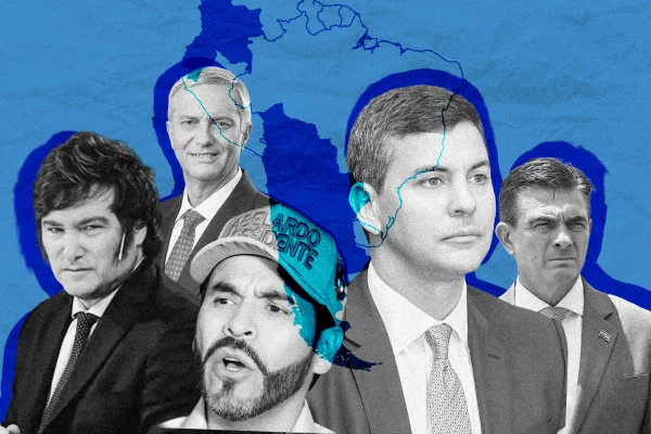 Presidentes de direita da América do Sul. Campo político agora é maioria no continente
