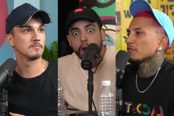 Christian Figueiredo, Lucas Selfie e Dynho Alves (Reprodução: YouTube)