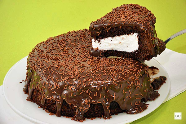 bolo de marshmallow