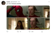 Após a queda dos sites de cinema, as redes sociais foram inundadas com memes sobre o filme