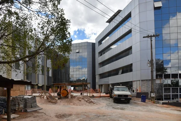 Obra de construção da nova sede da PGDF