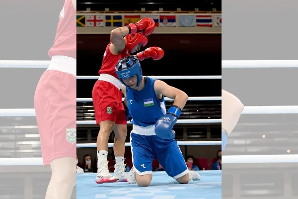 Beatriz Ferreira vence e garante pelo menos o bronze no boxe em Tóquio