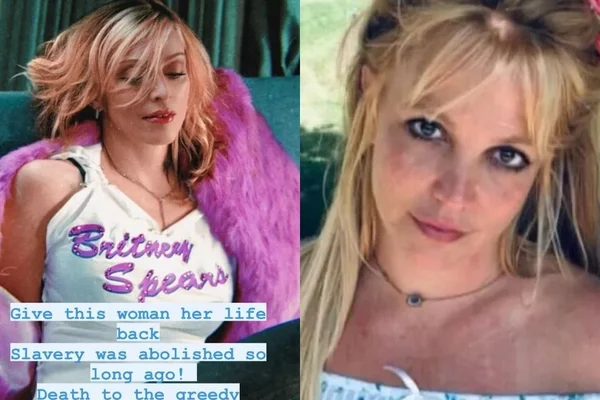 Madonna apoia Britney Spears: “Morte ao patriarcado ganancioso”