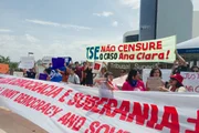 Caso Ana Clara: ato no TSE critica decisão de Mendonça contra post de Lula - imagem 2 Caso Ana Clara: ato no TSE critica decisão de Mendonça contra post de Lula - imagem 2