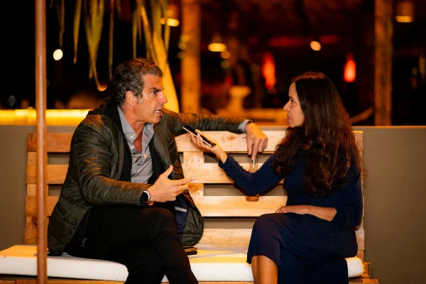 Claudia Meireles e Alvaro Garnero