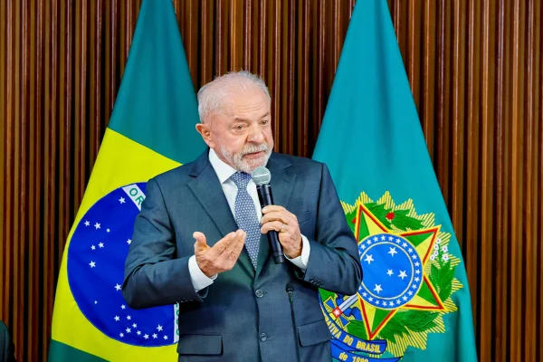 Presidente Lula no Palácio do Planalto