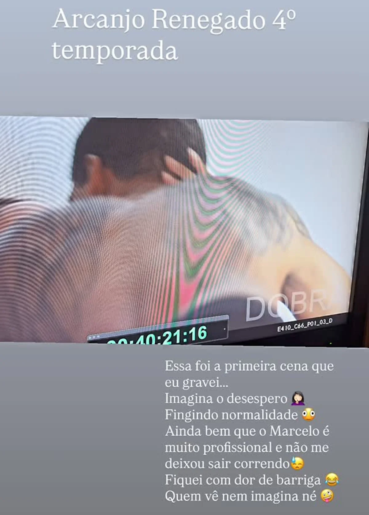 Carol Nakamura revela bastidores de cena sensual em Arcanjo Renegado Carol Nakamura revela bastidores de cena sensual em Arcanjo Renegado