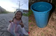 Esther Eloá da Silva dos Santos morreu afogada no quintal de casa após cair em balde