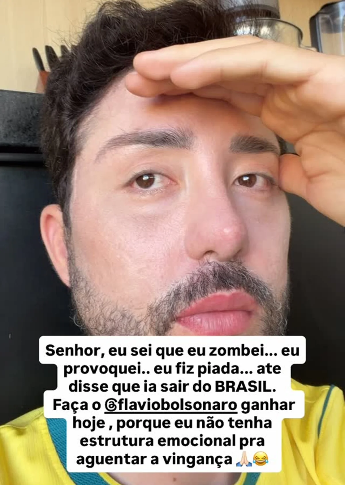 Rico Melquiades pediu a Deus para eleger Flavio Bolsonaro Rico Melquiades pediu a Deus para eleger Flavio Bolsonaro