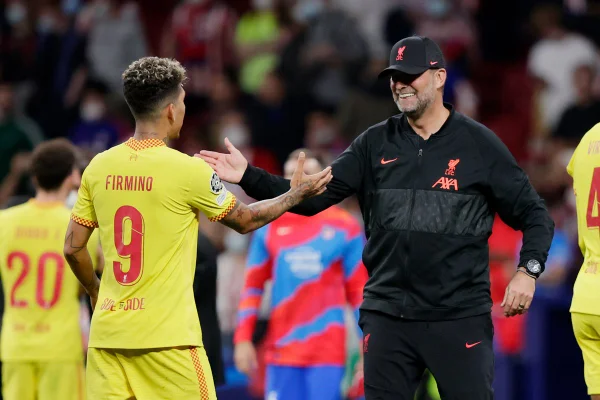 Firmino e Klopp