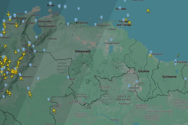 Mapa da Venezuela - Metrópoles