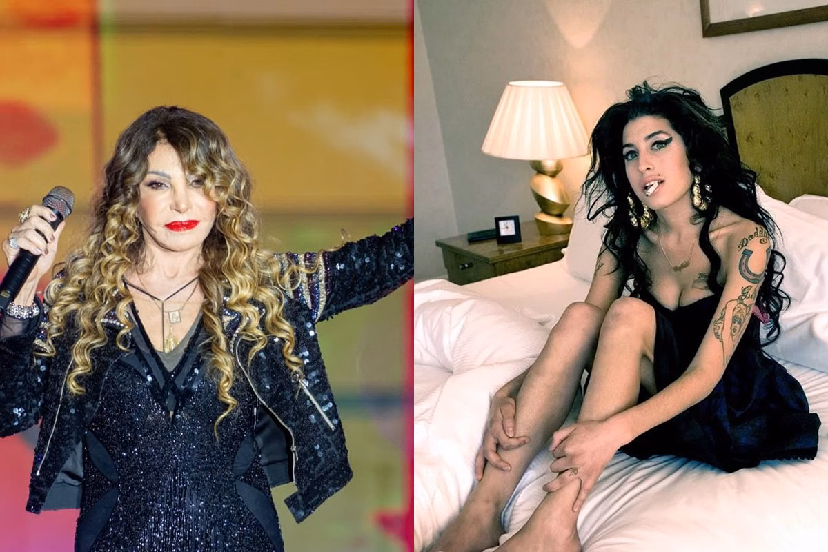 Elba Ramalho e Amy Winehouse