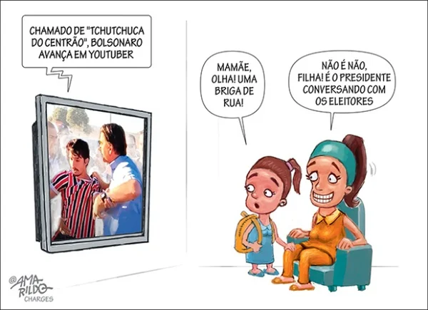 Charge do Amarildo