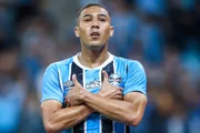 Carlos Vincius, atacante do Gremio Carlos Vincius, atacante do Gremio