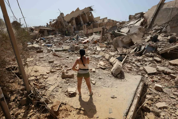 Registro de destruicao apos terremoto na Venezuela metropoles 2