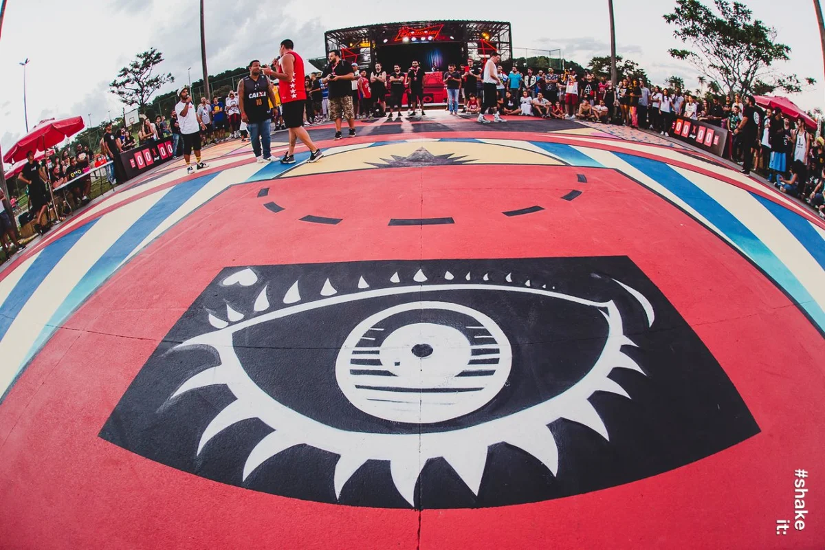 O evento aconteceu na quadra recém-restaurada no Parque da Cidade O evento aconteceu na quadra recém-restaurada no Parque da Cidade