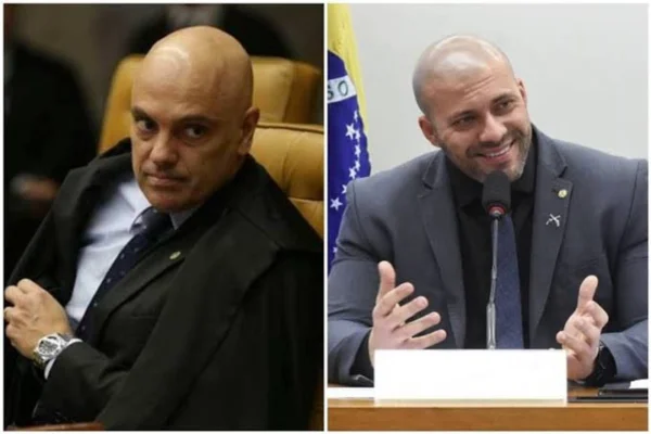 Daniel Silveira. Alexandre de Moraes. STF