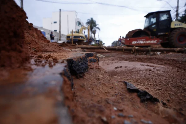 Erosões e enxurradas. Chuva expõe velhos problemas em Vicente Pires