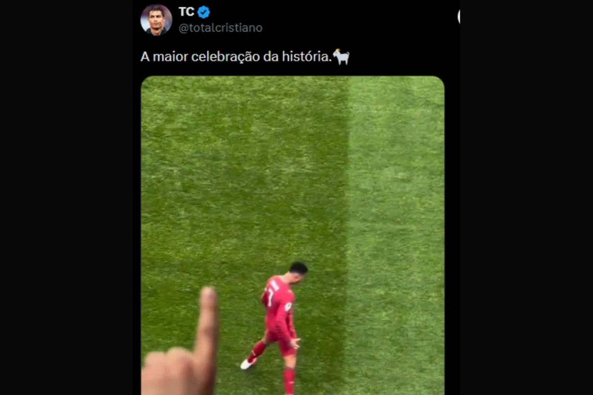 Cristiano Ronaldo “engana” goleiro e 2º gol de Nuno Mendes viraliza - imagem 4 Cristiano Ronaldo “engana” goleiro e 2º gol de Nuno Mendes viraliza - imagem 4