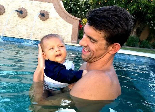 Michael Phelps é “ouro” também no papel de pai afetuoso. Veja só as fotos