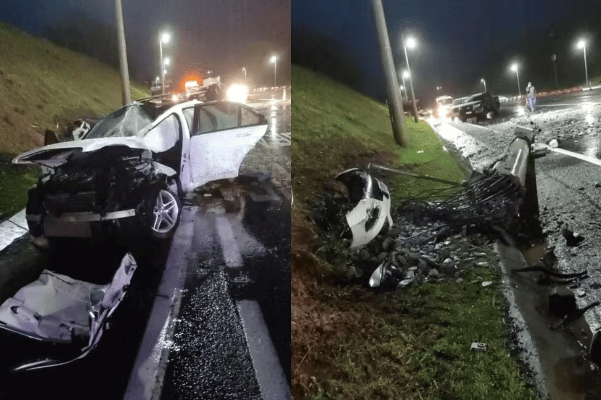 Ex-vereador morre após bater o carro contra poste em rodovia no interior
