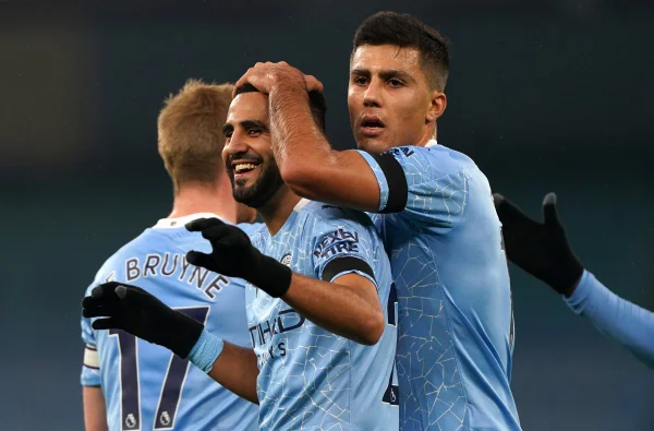 Com 3 de Mahrez, City goleia Burley pela 4ª vez e se recupera no Inglês