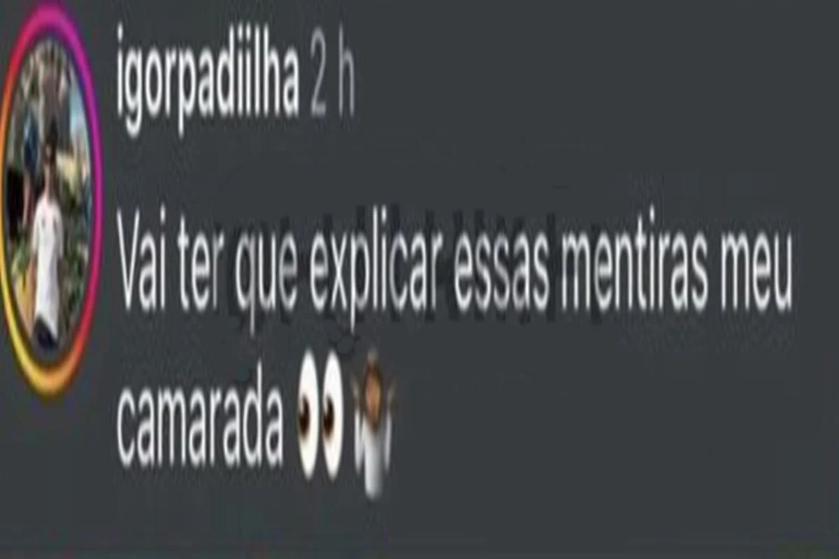 Primo de Raphinha reage após Vampeta expor problemas financeiros Primo de Raphinha reage após Vampeta expor problemas financeiros
