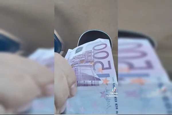Foto de publicação em rede social onde homem português oferece 500 euros por cada cabeça de brasileiro em portugal.