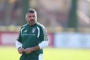 Gattuso é técnico da Itália.