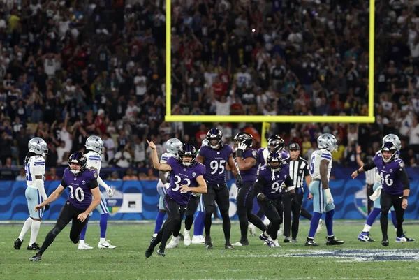 Em jogo emocionante, Baltimore Ravens supera o Dallas Cowboys no Maracanã