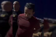 Momento da prisão do bispo Momento da prisão do bispo