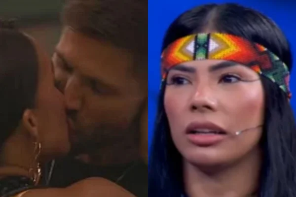 Reação de Marciele ao beijo de Jonas e Jordana viraliza