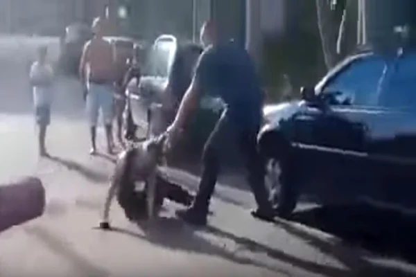 Agente de trânsito é agredida por homem que espancava esposa delegada