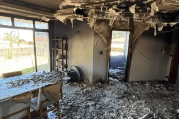 Incêndio na casa de lutador