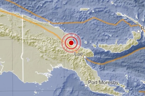 Terremoto atinge Papua Nova Guiné