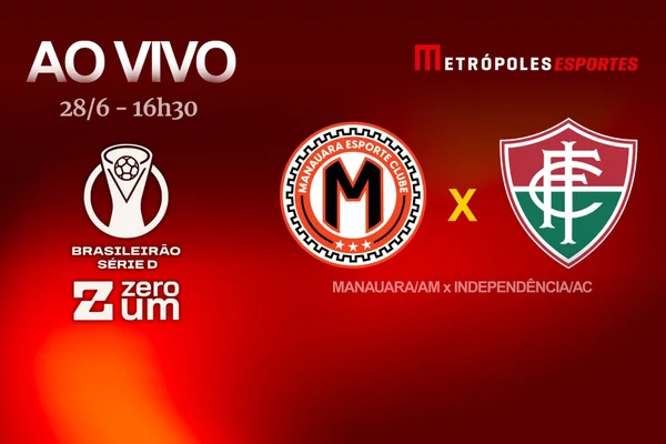 Série D ZeroUm: Metrópoles transmite Manauara-AM x Independência-AC