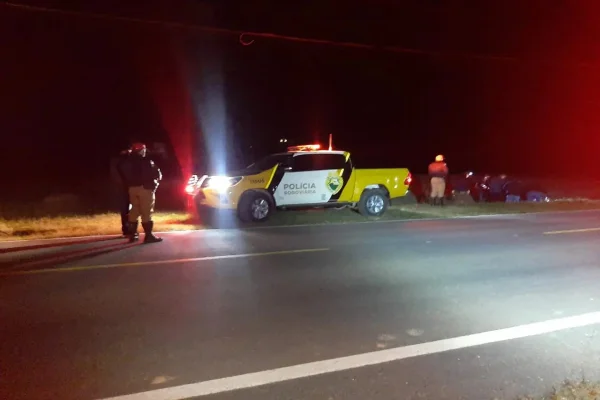 Homem morre ao ser atropelado duas vezes em poucos minutos no Paraná