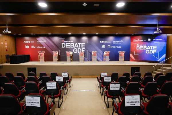 Metrópoles Debate: saiba como será a dinâmica com os candidatos ao GDF - destaque galeria