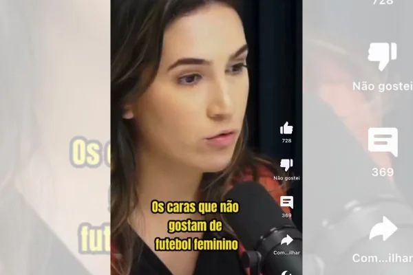 Repórter da ESPN critica homens que não gostam de futebol feminino: “Preferência por gênero”