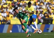 O Mamelodi Sundowns enfrentou o Al-Ahli na África do Sul O Mamelodi Sundowns enfrentou o Al-Ahli na África do Sul