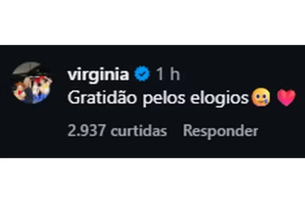Virginia reage após falas de Craque Neto sobre término com Vini: “Gratidão” - destaque galeria Virginia reage após falas de Craque Neto sobre término com Vini: “Gratidão” - destaque galeria