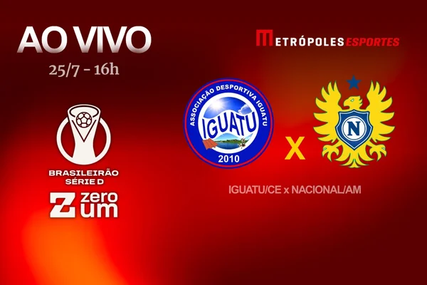 Série D ZeroUm: Metrópoles transmite Iguatu-CE x Nacional-AM ao vivo