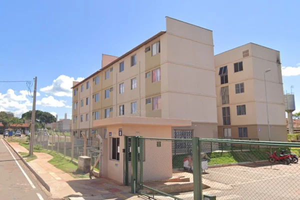Imagem colorida do Residencial Nelson Mandela V, em Goiânia