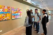 Visita escolar leva alunos do CEM 404 à Constelações Contemporâneas 