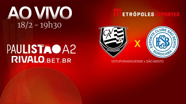 Paulistão A2 2026: veja Votuporanguense x São Bento ao vivo