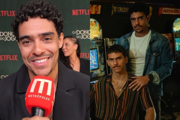Ator comenta romance gay em Os Donos do Jogo: “Foi uma delícia”