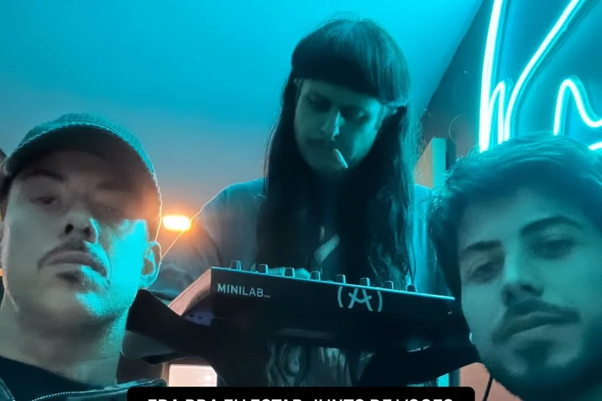 Victor WAO, Oliver Tree e Lucas Frota Victor WAO, Oliver Tree e Lucas Frota