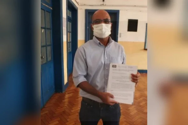 Wallace dos Santos de Moraes, professor da UFRJ que denuncia racismo em reunião