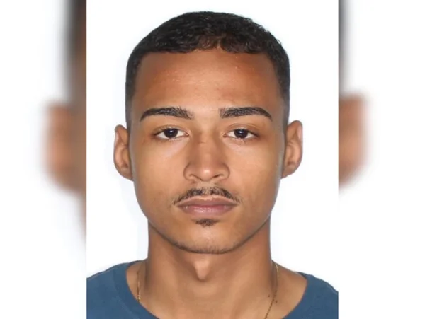 foto colorida de Patrick da Cruz Cesar dos Santos, baleado e preso em Santos, é apontado como soldado do PCC - Metrópoles